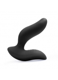 Черный вибромассажер простаты 3,5’’ Curve P-spot Massager - 12 см. - Erokay - в Балашихе купить с доставкой