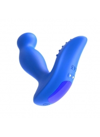 Синий вибромассажер простаты 3,5’’ P-spot Massager - 12,5 см. - Erokay - в Балашихе купить с доставкой