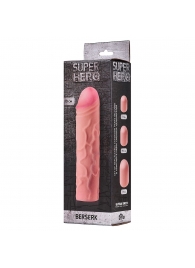 Фаллоудлинитель SUPER HERO Bersek - 19,5 см. - Lola Games - в Балашихе купить с доставкой