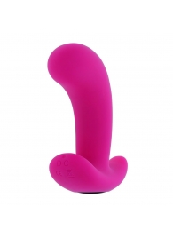 Розовый вибромассажёр простаты с пультом ДУ Hooking Up - 9,5 см. - Selopa - в Балашихе купить с доставкой