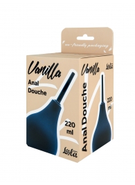 Черный анальный душ Anal Douche L - Lola Games - купить с доставкой в Балашихе