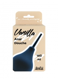 Черный анальный душ Anal Douche M - Lola Games - купить с доставкой в Балашихе