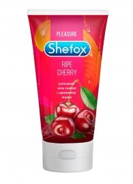 Интимная гель-смазка Shefox «Спелая вишня» - 50 мл. - Shefox - купить с доставкой в Балашихе