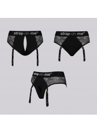 Трусики для фиксации насадок Strap-on-me Harness Lingerie Diva XS - Strap-on-me - купить с доставкой в Балашихе