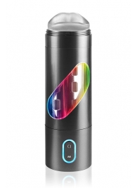 Перезаряжаемый мастурбатор-ротик Extreme Toyz Rechargeable Roto-Bator Mouth - Pipedream - в Балашихе купить с доставкой