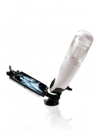 Перезаряжаемый мастурбатор-вагина с держателем для мобильных устройств Extreme Toyz Me - Pipedream - в Балашихе купить с доставкой