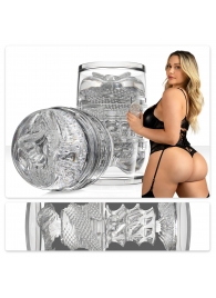 Прозрачный двусторонний мастурбатор Fleshlight Quickshot Mia Malkova - Fleshlight - в Балашихе купить с доставкой