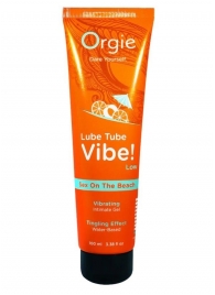 Гель с эффектом вибрации Lube Tube Vibe Low Sex On The Beach - 100 мл. - ORGIE - купить с доставкой в Балашихе