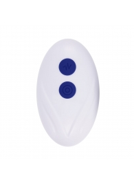 Синее эрекционное виброкольцо с клиторальной подушечкой и пультом ДУ Adjustable Fun Ring - Zero Tolerance - в Балашихе купить с доставкой