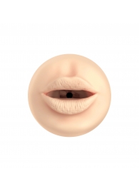 Телесный мастурбатор-ротик Feel Stroker Mouth - Kiiroo - в Балашихе купить с доставкой