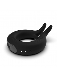 Черное эрекционное кольцо Marry Me Rechargeable Vibrating Cockring - Adrien Lastic - в Балашихе купить с доставкой