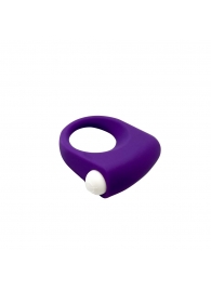 Фиолетовое эрекционное кольцо Puggle Vibrating Ring with Bullet - Adrien Lastic - в Балашихе купить с доставкой