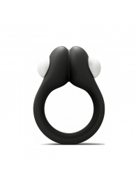 Черное эрекционное кольцо Zippy Vibrating Ring With Bullet - Adrien Lastic - в Балашихе купить с доставкой