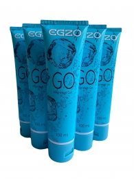 Набор из 5 пролонгирующих лубрикантов на водной основе Egzo Go (по 100 мл.) - EGZO - купить с доставкой в Балашихе