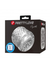 Прозрачный сквозной мастурбатор Crystle - Baile - в Балашихе купить с доставкой