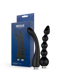 Набор из 2 насадок для анального душа Shower Douche Duo Kit - Nexus Range - купить с доставкой в Балашихе