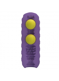 Фиолетовый мастурбатор Venus-X Twin balls - Baile - в Балашихе купить с доставкой