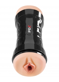 Двусторонний мастурбатор в колбе Super Flip-A-Pussy Over - Pipedream - в Балашихе купить с доставкой