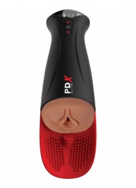 Мастурбатор-вагина в колбе с вибрацией Fuck-O-Matic Pro XL - Pipedream - в Балашихе купить с доставкой