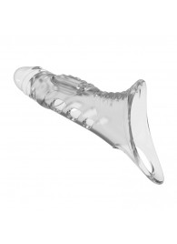 Прозрачная насадка на пенис - 22 см. - Baile - в Балашихе купить с доставкой