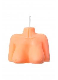 Оранжевая сувенирная свеча «Женский силуэт» - Pecado - купить с доставкой в Балашихе