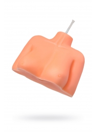 Оранжевая сувенирная свеча «Женский силуэт» - Pecado - купить с доставкой в Балашихе