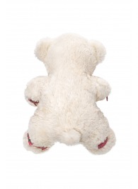 Бондажный набор: белый мишка с розовыми оковами и наручниками - Pecado - купить с доставкой в Балашихе