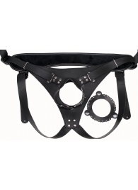 Пояс Hard Brutal для больших насадок - LOVETOY (А-Полимер) - купить с доставкой в Балашихе