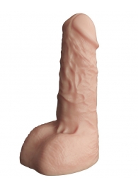 Телесный фаллоудлинитель с мошонкой Cock Next - 17 см. - LOVETOY (А-Полимер) - в Балашихе купить с доставкой