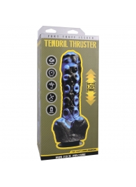 Черно-синяя мини-машина на присоске Tendril Thruster - 21,6 см. - Doc Johnson - купить с доставкой в Балашихе