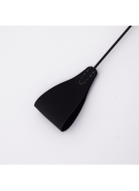 Стек с широким черным кожаным наконечником и металлической ручкой - 67 см. - Crazy Handmade - купить с доставкой в Балашихе