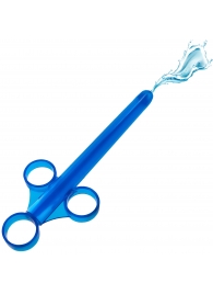 Синий шприц для введения лубриканта XL Lubricant Launcher - XR Brands - купить с доставкой в Балашихе