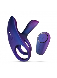 Фиолетовое эрекционное виброкольцо с клиторальной подушечкой Infinity Ignite - ONE DC B.V. - в Балашихе купить с доставкой
