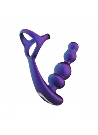 Фиолетовое эрекционное виброкольцо с анальной ёлочкой Stellar Force - ONE DC B.V. - в Балашихе купить с доставкой