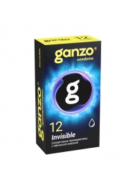 Супертонкие презервативы Ganzo Invisible - 12 шт. - Ganzo - купить с доставкой в Балашихе