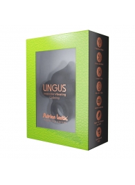 Черное эрекционное кольцо Lingus с вибрацией - Adrien Lastic - в Балашихе купить с доставкой