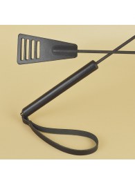 Черный кожаный стек «Сириус» - 60 см. - Sitabella - купить с доставкой в Балашихе