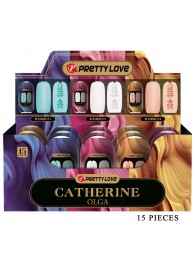 Набор из 15 мастурбаторов Catherine Olga - Baile - в Балашихе купить с доставкой
