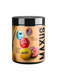 Точечные презервативы MAXUS 2000 Amazing Dots с железным кейсом - 12 шт. - Maxus - купить с доставкой в Балашихе