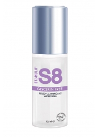 Лубрикант на водной основе S8 Glycerin Free без глицерина - 125 мл. - Stimul8 - купить с доставкой в Балашихе