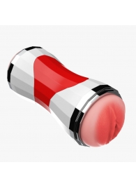 Двусторонний мастурбатор в колбе Power Grip Cup - вагина и ротик - Boys of Toys - в Балашихе купить с доставкой