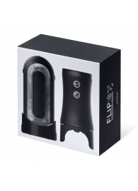 Набор Tenga Flip Zero Electronic Vibrotation: мастурбатор с вибрацией и устройство вращения - Tenga - в Балашихе купить с доставкой