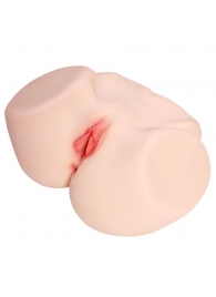 Мастурбатор-полуторс с двойным слоем материала Jenny Onahole Real Vagina - KOKOS - в Балашихе купить с доставкой
