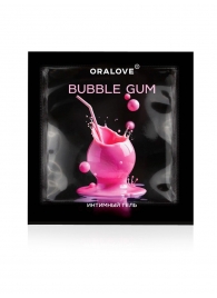 Саше съедобной оральной смазки OraLove с ароматом бабл-гам - 3 гр. - Биоритм - купить с доставкой в Балашихе