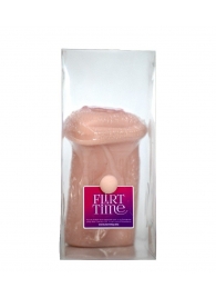 Телесный мастурбатор-вагина с фигурками на поверхности - LOVETOY (А-Полимер) - в Балашихе купить с доставкой