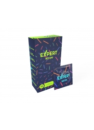 Светящиеся в темноте презервативы Expert Neon - 15 шт. - Expert - купить с доставкой в Балашихе