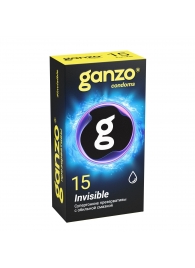 Супертонкие презервативы Ganzo Invisible - 15 шт. - Ganzo - купить с доставкой в Балашихе