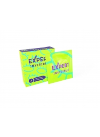 Ультратонкие презервативы Expert Invisible - 3 шт. - Expert - купить с доставкой в Балашихе