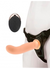 Женский вибрострапон со съемной насадкой и пультом ДУ - Erokay - купить с доставкой в Балашихе