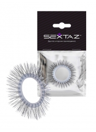 Круглое эрекционное кольцо с «ресничками» - Sextaz - в Балашихе купить с доставкой